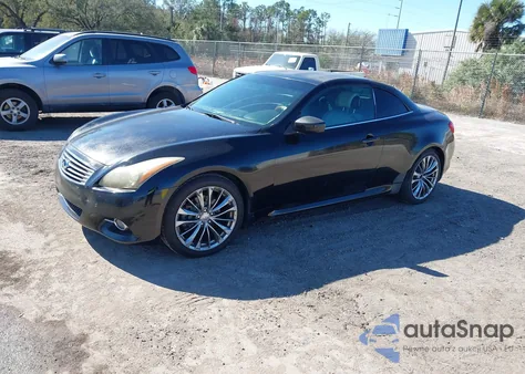 2012 Infiniti G37 z USA, uszkodzony, nr VIN JN1CV6FEXCM200453